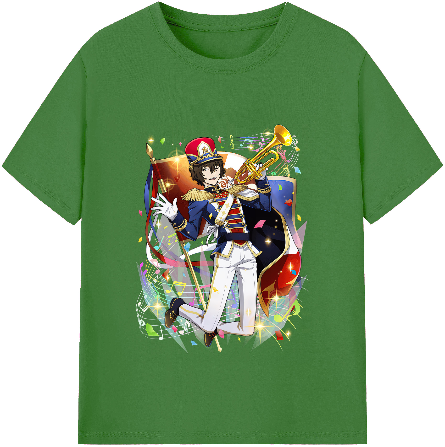 （画像用） 文豪ストレイドッグス Bungo Stray Dogs レディースカジュアルプリントTシャツ（綿100％）